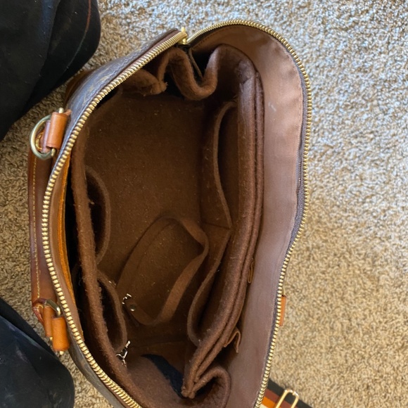 Authentic Louis Vuitton Alma PM w/Lock, includes off brand accessories! - Picture 9 of 11